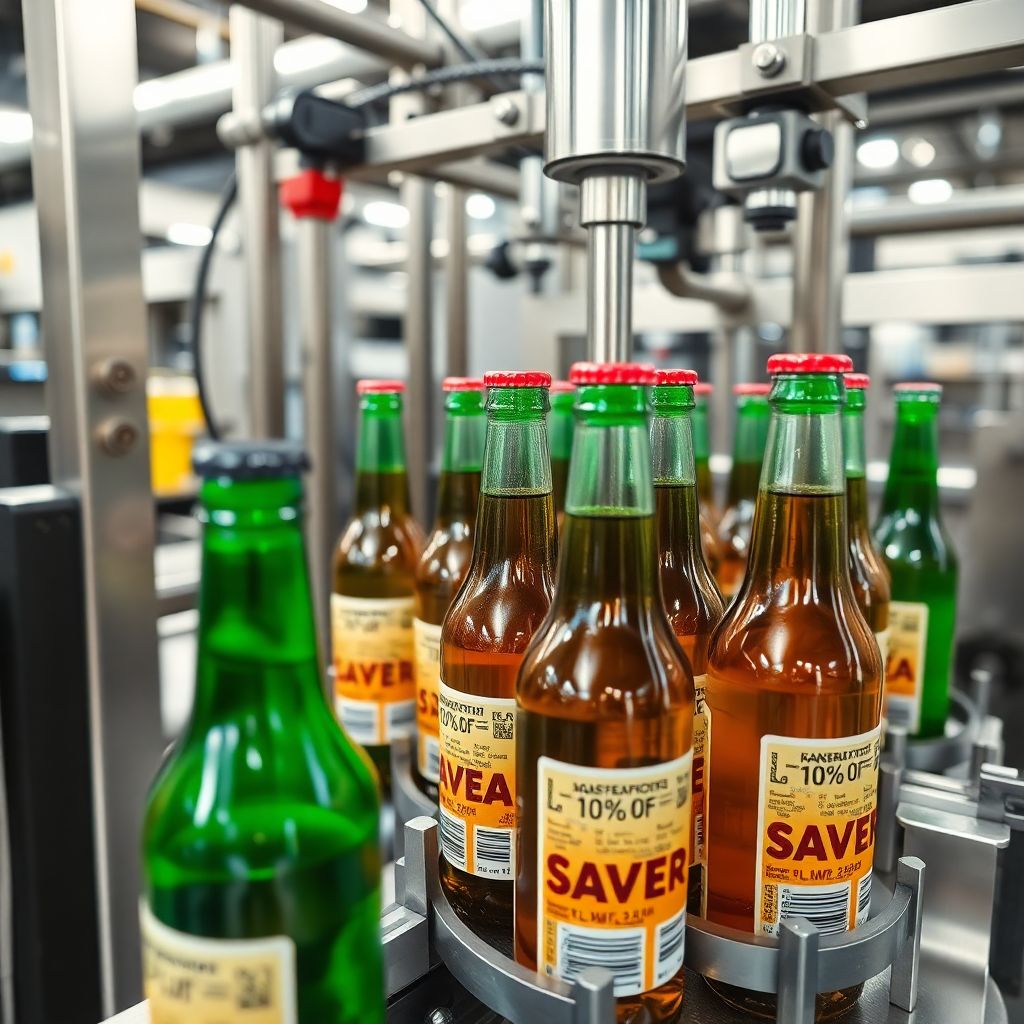 Etiquetadora Automatica de Botellas